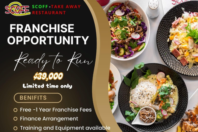 Scoff Takeaway Restaurant Franchise for Sale Hamilton & other North Island locations