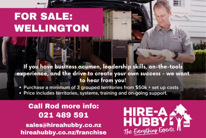 Renovation and Maintenance Franchise for Sale Wellington